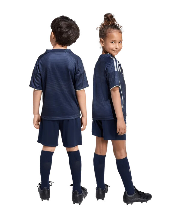 adidas real madrid mini dres za goste 20252026 dječji plavi