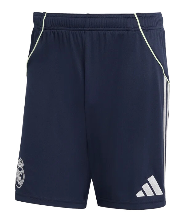 adidas real madrid kratke hlače za goste 20252026 plave