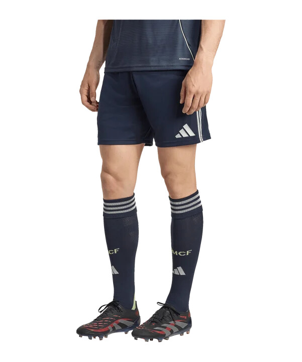 adidas real madrid kratke hlače za goste 20252026 plave