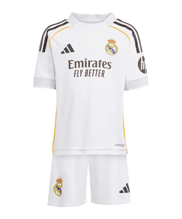 adidas real madrid mini dres za djecu 20252026 bijeli