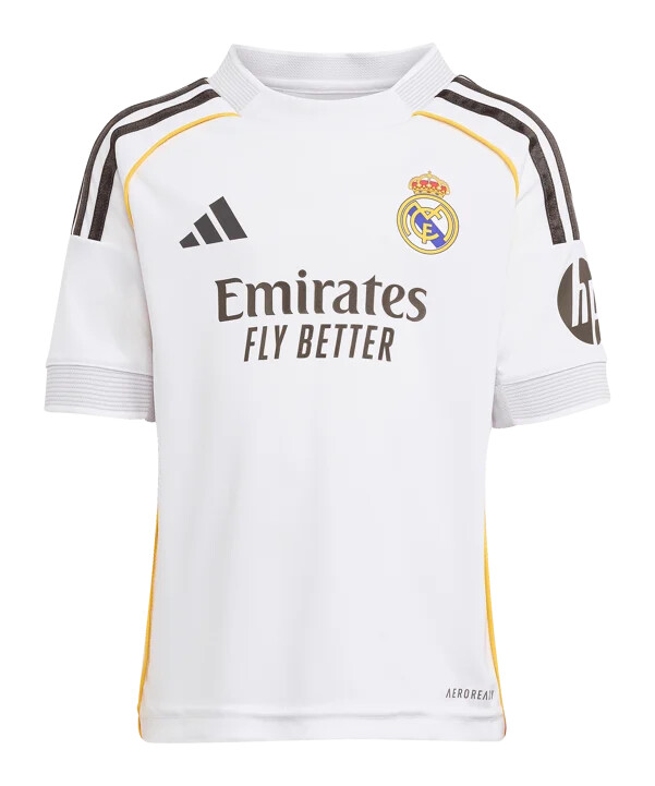 adidas real madrid mini dres za djecu 20252026 bijeli