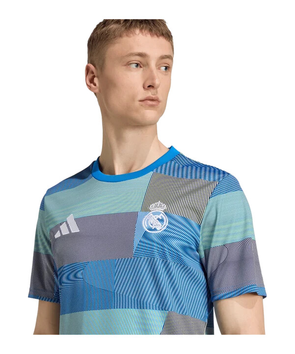 adidas real madrid majica za predpripremu 2025.2026. plava