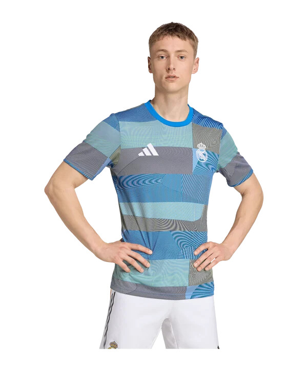 adidas real madrid majica za predpripremu 2025.2026. plava
