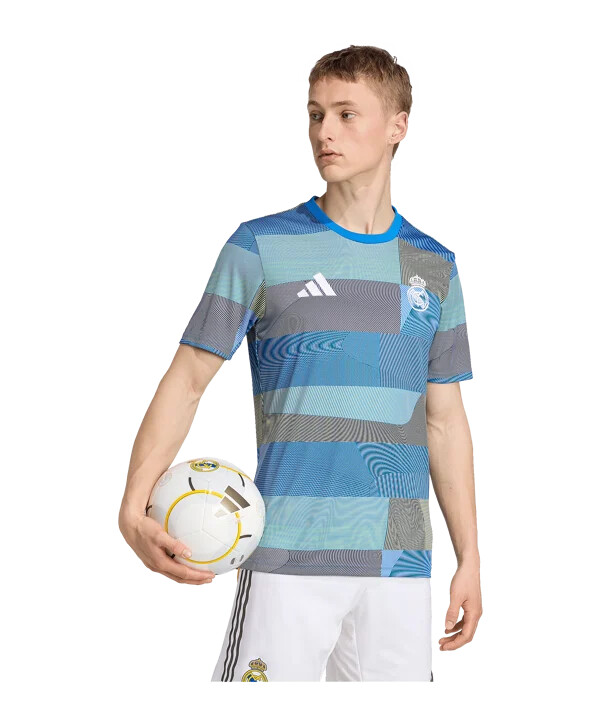 adidas real madrid majica za predpripremu 2025.2026. plava