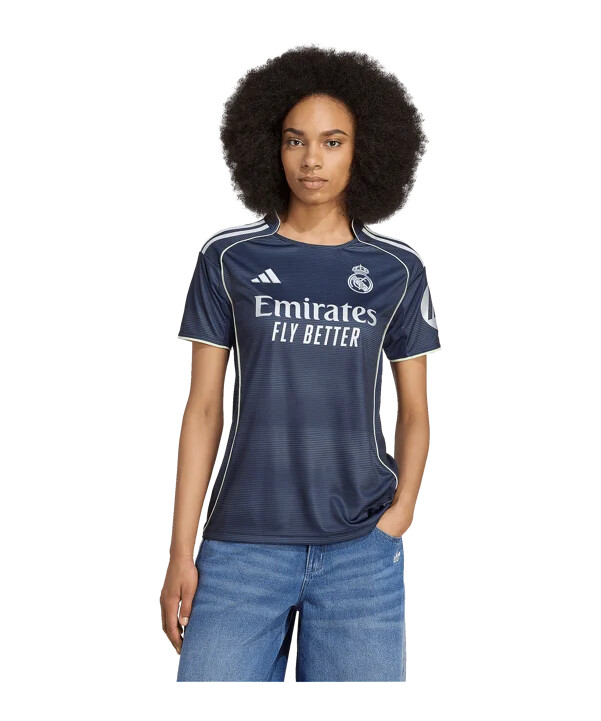 adidas real madrid gostujući dres 20252026 ženski plavi