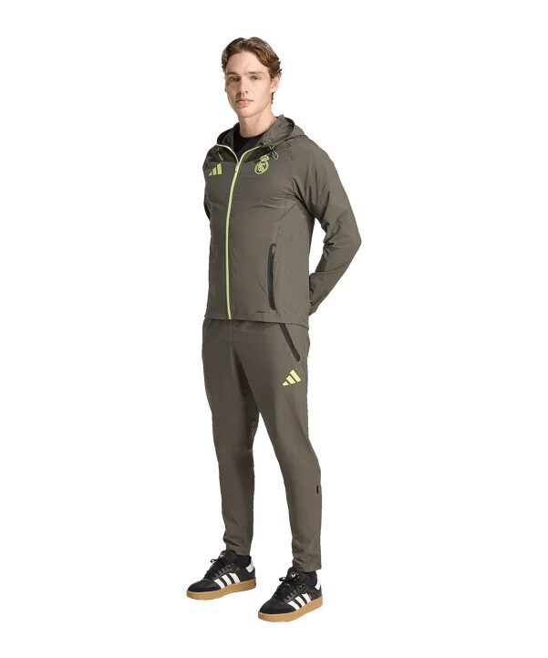 adidas real madrid vis tech putna jakna siva