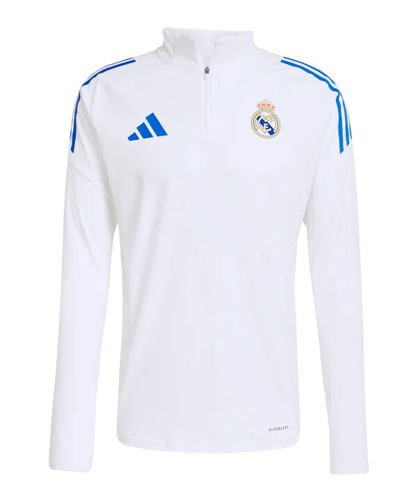 adidas real madrid tiro25 natjecateljska trenerska majica 2025.2026. bijela