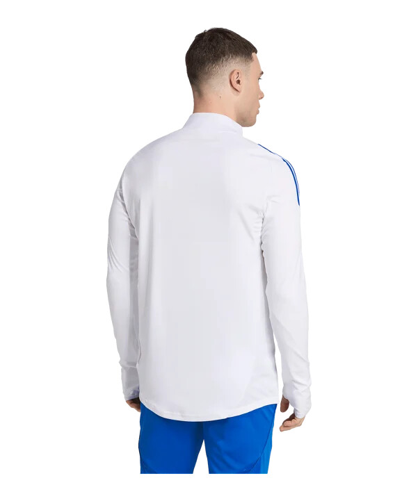adidas real madrid tiro25 natjecateljska trenerska majica 2025.2026. bijela