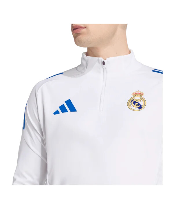 adidas real madrid tiro25 natjecateljska trenerska majica 2025.2026. bijela