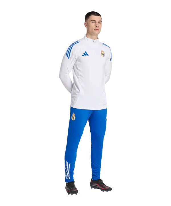 adidas real madrid tiro25 natjecateljska trenerska majica 2025.2026. bijela