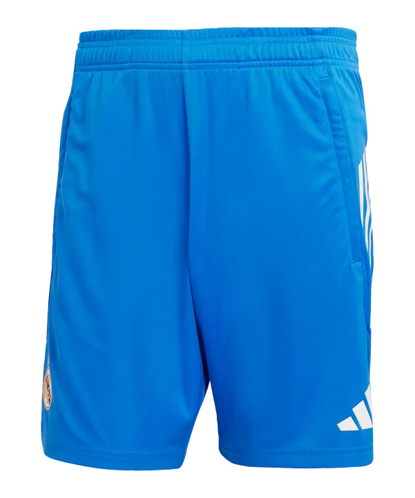 adidas real madrid tiro25 kratke hlače za trening 20252026 plave