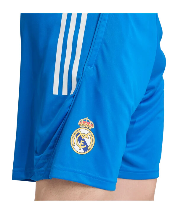 adidas real madrid tiro25 kratke hlače za trening 20252026 plave