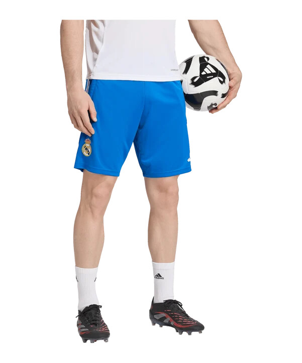 adidas real madrid tiro25 kratke hlače za trening 20252026 plave