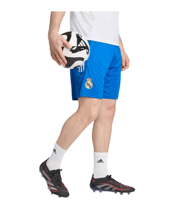 adidas real madrid tiro25 kratke hlače za trening 20252026 plave