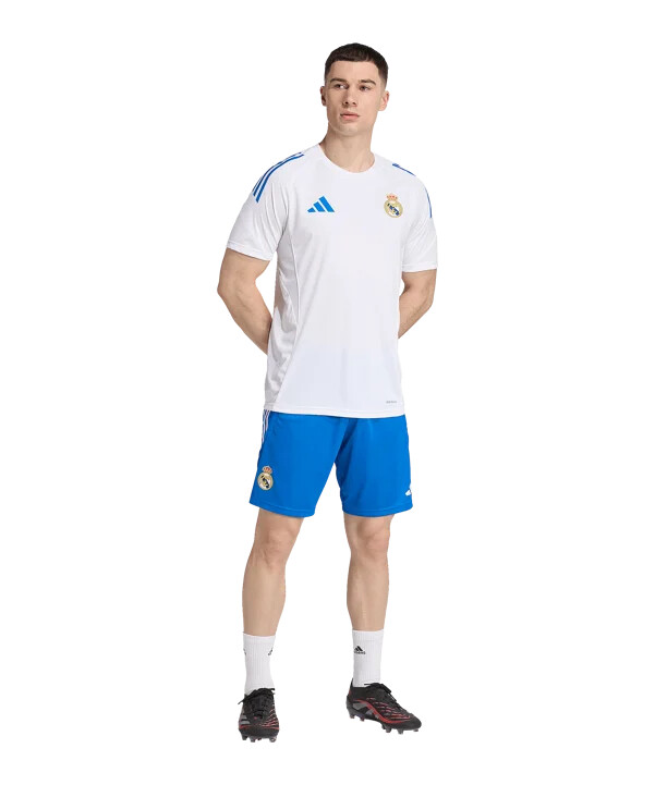 adidas real madrid tiro25 kratke hlače za trening 20252026 plave