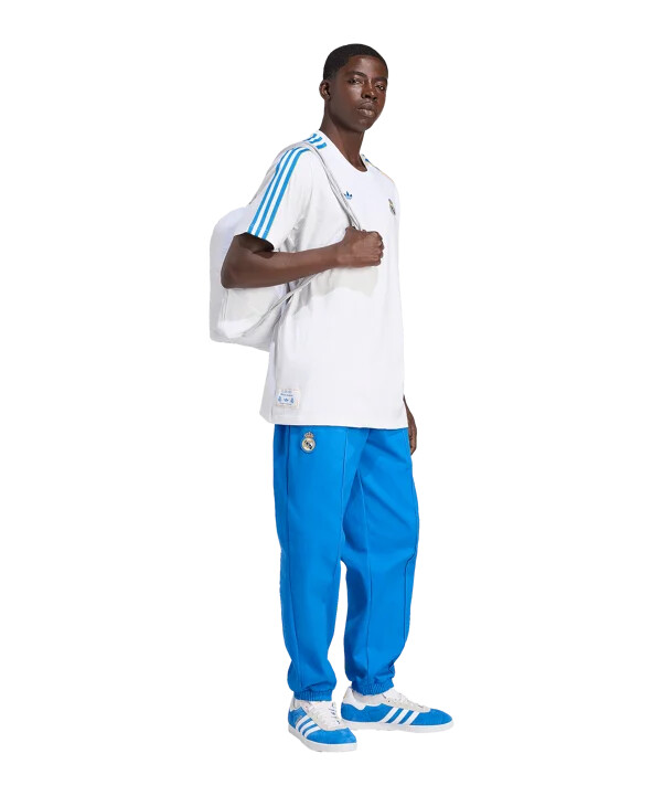 adidas real madrid icon majica kratkih rukava bijela