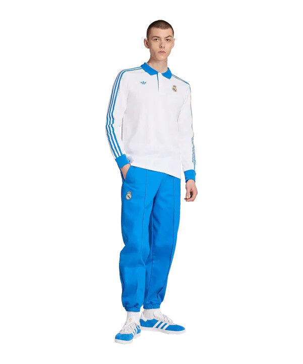 adidas real madrid icon majica dugih rukava bijela