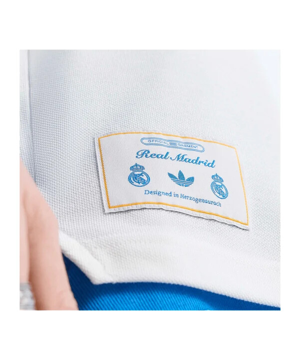 adidas real madrid icon majica dugih rukava bijela