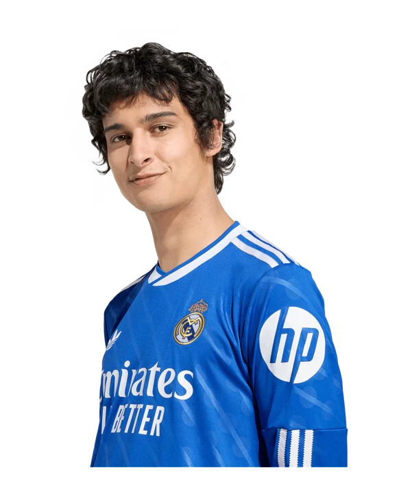 adidas real madrid dres dugih rukava 3. 2025.2026. plavi