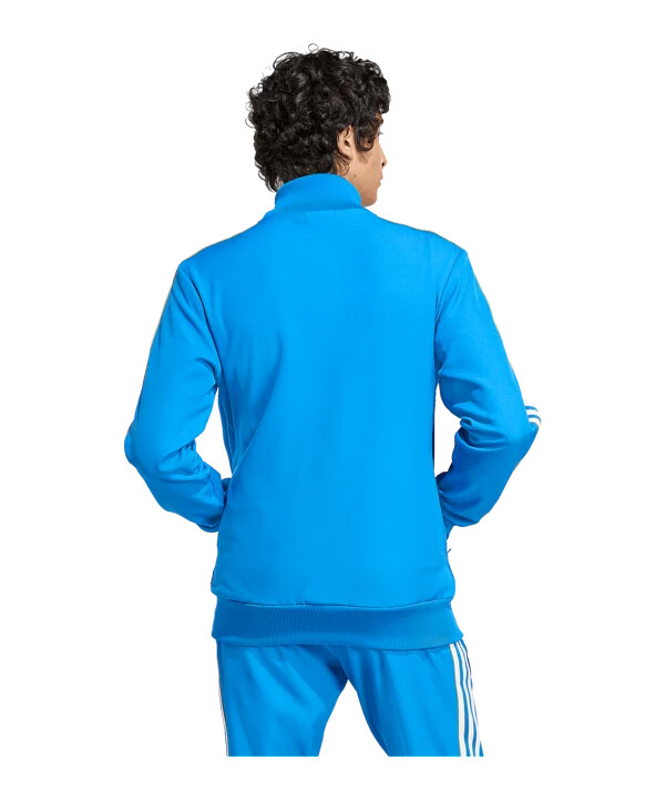 adidas real madrid icon track majica s kapuljačom plava