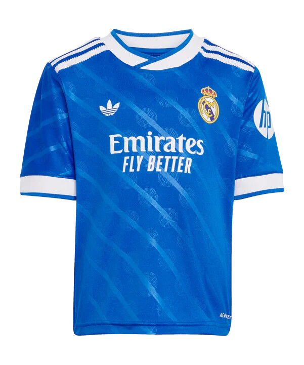 adidas real madrid trikos set 3rd 20252026 kids plava