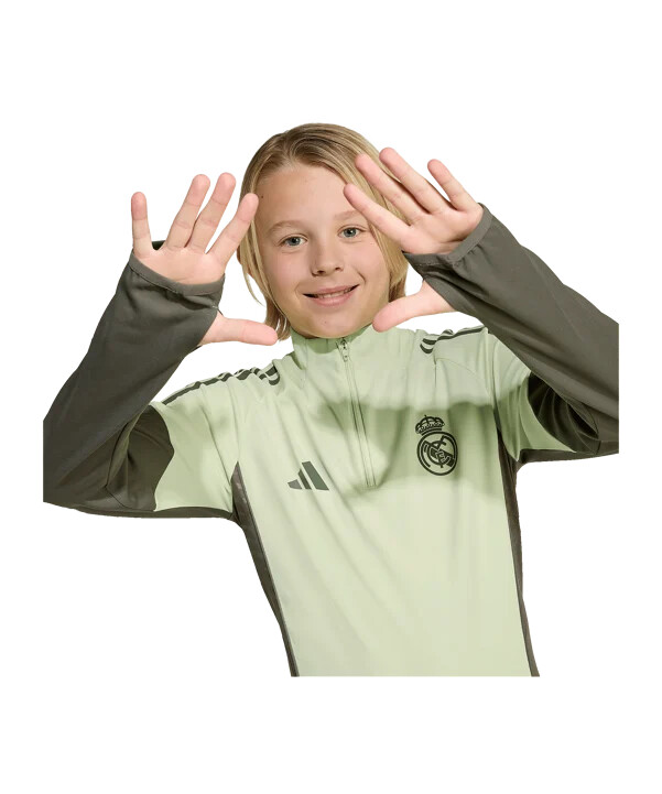 adidas real madrid tiro25 natjecateljska trenerska majica 2025.2026. zelena