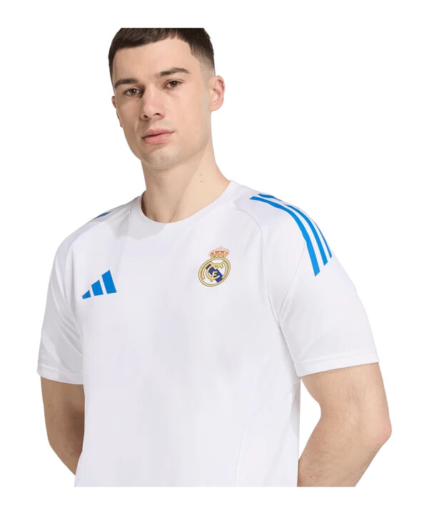 adidas real madrid tiro25 natjecateljski trening dres 20252026 bijeli