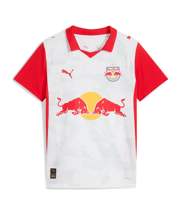puma red bull salzburg domaći dres 20252026 dječji bijeli f01