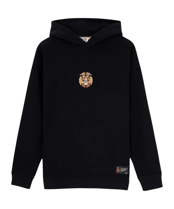 gsstore x reflect studio majica s kapuljačom i motivom lava crna