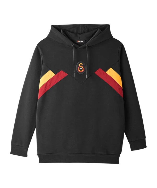 galatasaray istanbul majica s kapuljačom crna