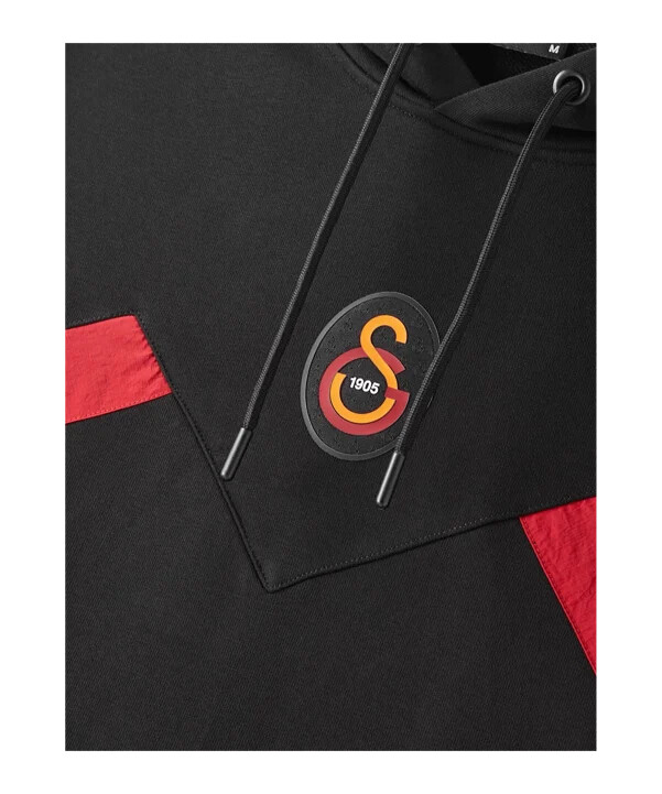 galatasaray istanbul majica s kapuljačom crna