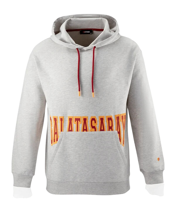 galatasaray istanbul majica s kapuljačom siva
