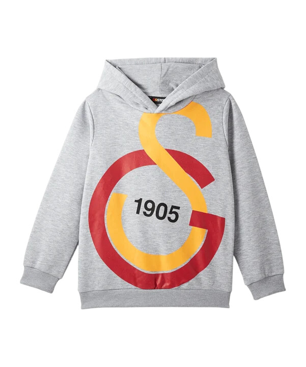 dječja siva majica s velikim logom galatasaray istanbul
