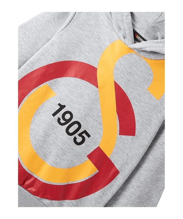 dječja siva majica s velikim logom galatasaray istanbul