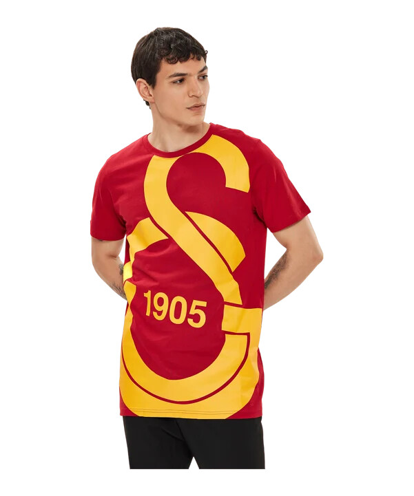 majica kratkih rukava galatasaray istanbul s velikim logom crvena