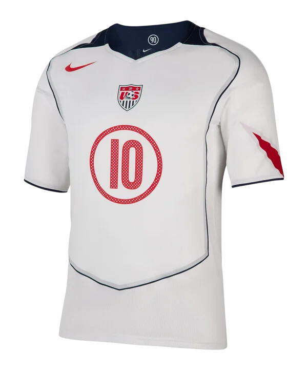 nike usa reissue 2004 donovan 10 jersey bijeli f100