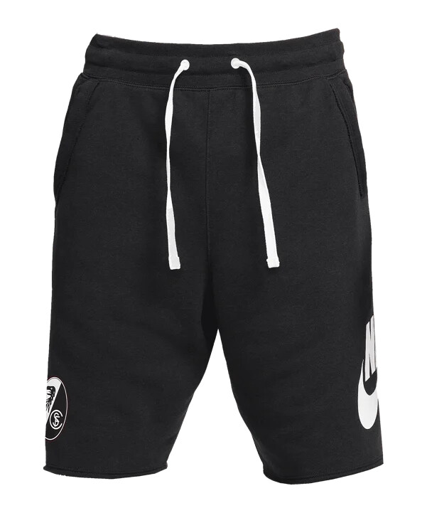 nike sc freiburg nsw kratke hlače crne f010