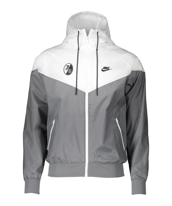 nike sc freiburg vjetrovka siva f084