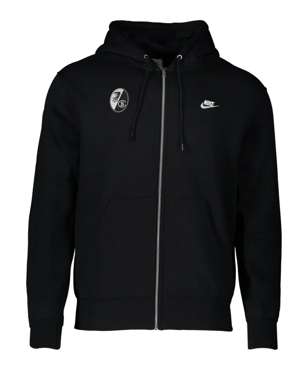 nike sc freiburg club trenirka crna f010