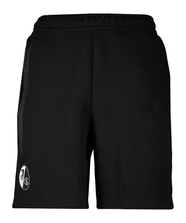 nike sc freiburg tech fleece kratke hlače crne f010