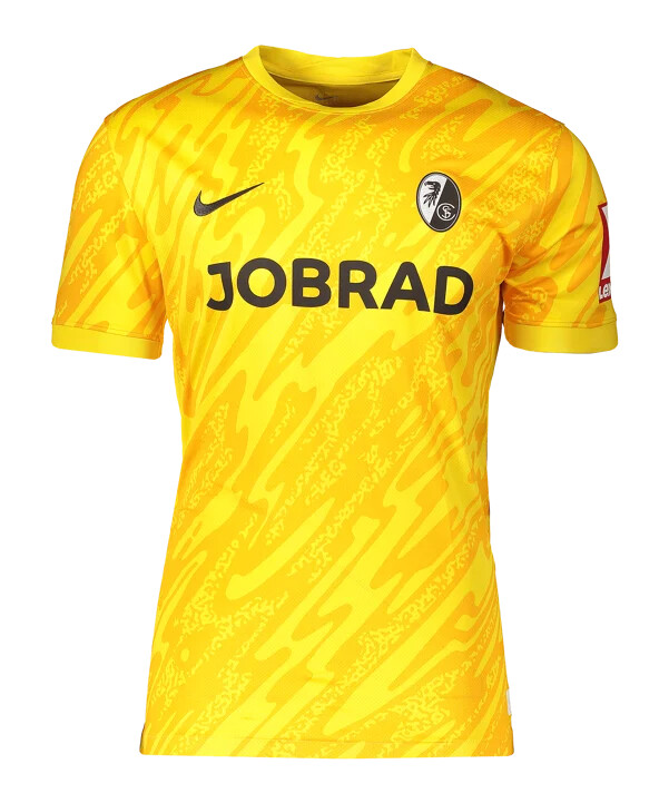nike sc freiburg vratarski dres 20252026 žuti f719žuti