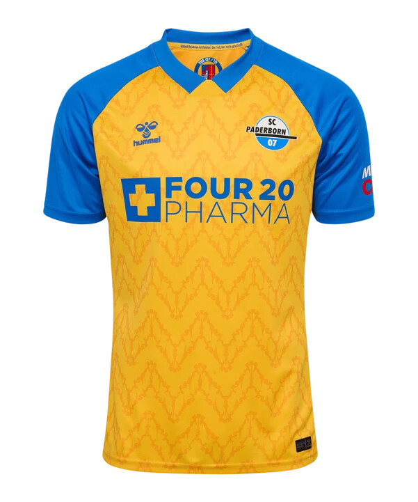 hummel sc paderborn dres 3. kolo 20252026 žuti f5001