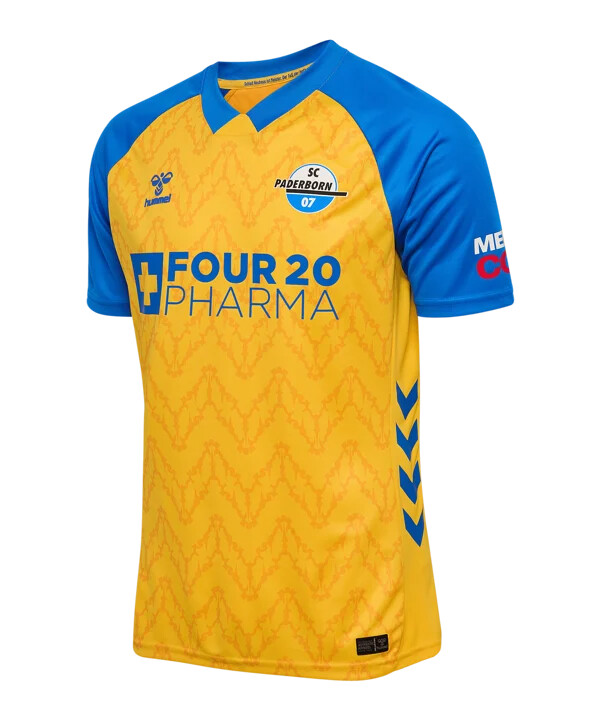 hummel sc paderborn dres 3. kolo 20252026 žuti f5001