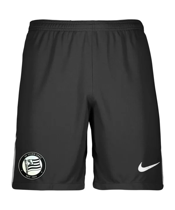 nike sturm graz kratke hlače za dom 20232024 crne f010