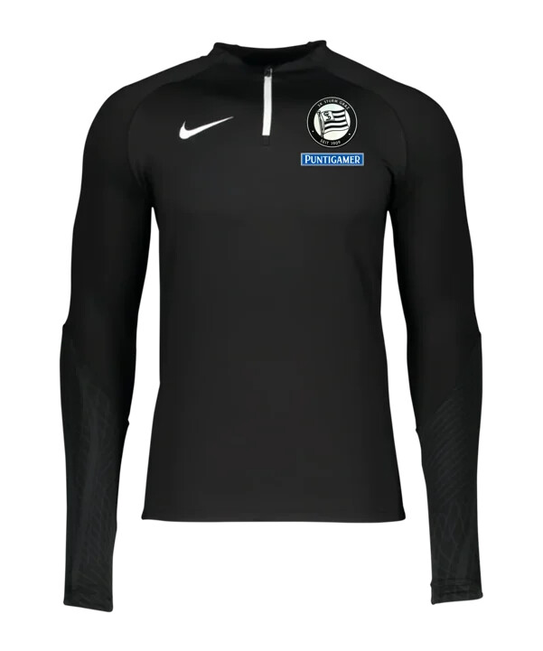 nike sturm graz majica s kratkim zatvaračem crna f010