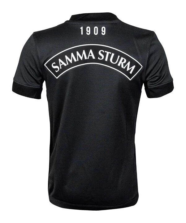 dječji domaći dres nike sk sturm graz 20252026 crni f010