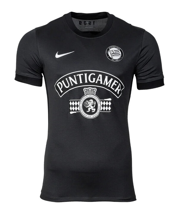 nike sk sturm graz domaći dres 20252026 crni f010