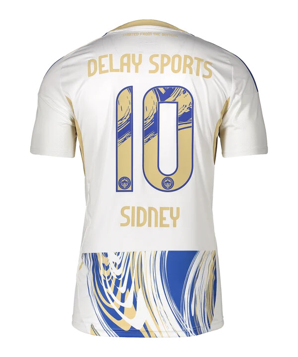 adidas delay sports sidney 10 domaći dres 20252026 bijeli