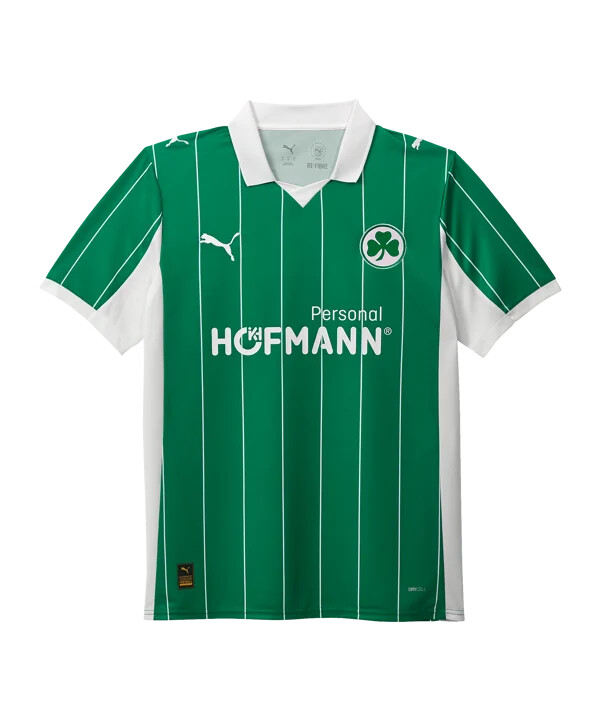 puma spvgg greuther fürth gostujući dres 20252026 dječji zeleni f02