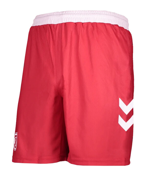 hummel ssv jahn regensburg short home 20232024 crvena f3062